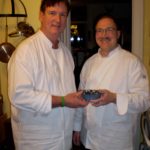 Anthony F. Chiffolo '81 and Rusty in the Galley