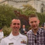 Travis Haire '00 and Josh in 2012