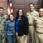 Paula Neira at the Navy Yard JAG Pride event