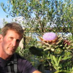 Steve Hall '75 in his San Francisco Garden